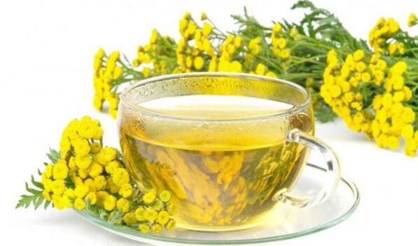 Tansy-based infusion for effective removal of parasites