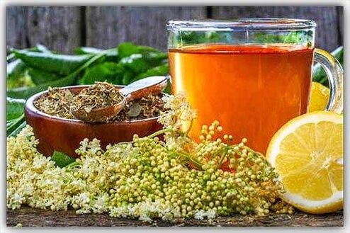 herbal tea against parasites